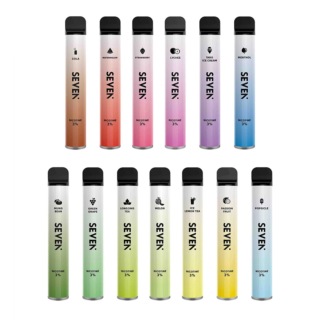 SEVEN 6000口一次性电子烟-13种口味可选