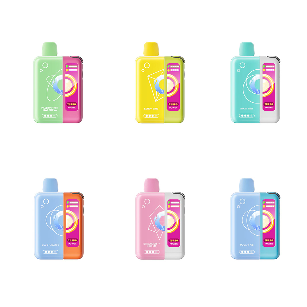 王嘉尔同款Elfbar积木20000口电子烟主机+烟弹套装-三档可调功率/冰度