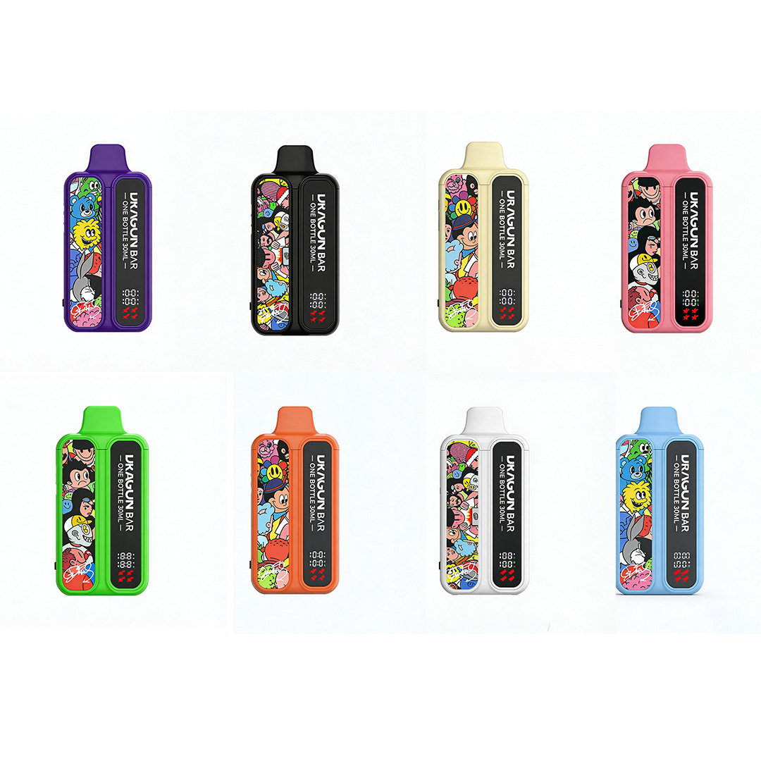 DRAGON BAR 60000 Puffs Disposable Vape - 30ml large capacity, trendy graffiti design