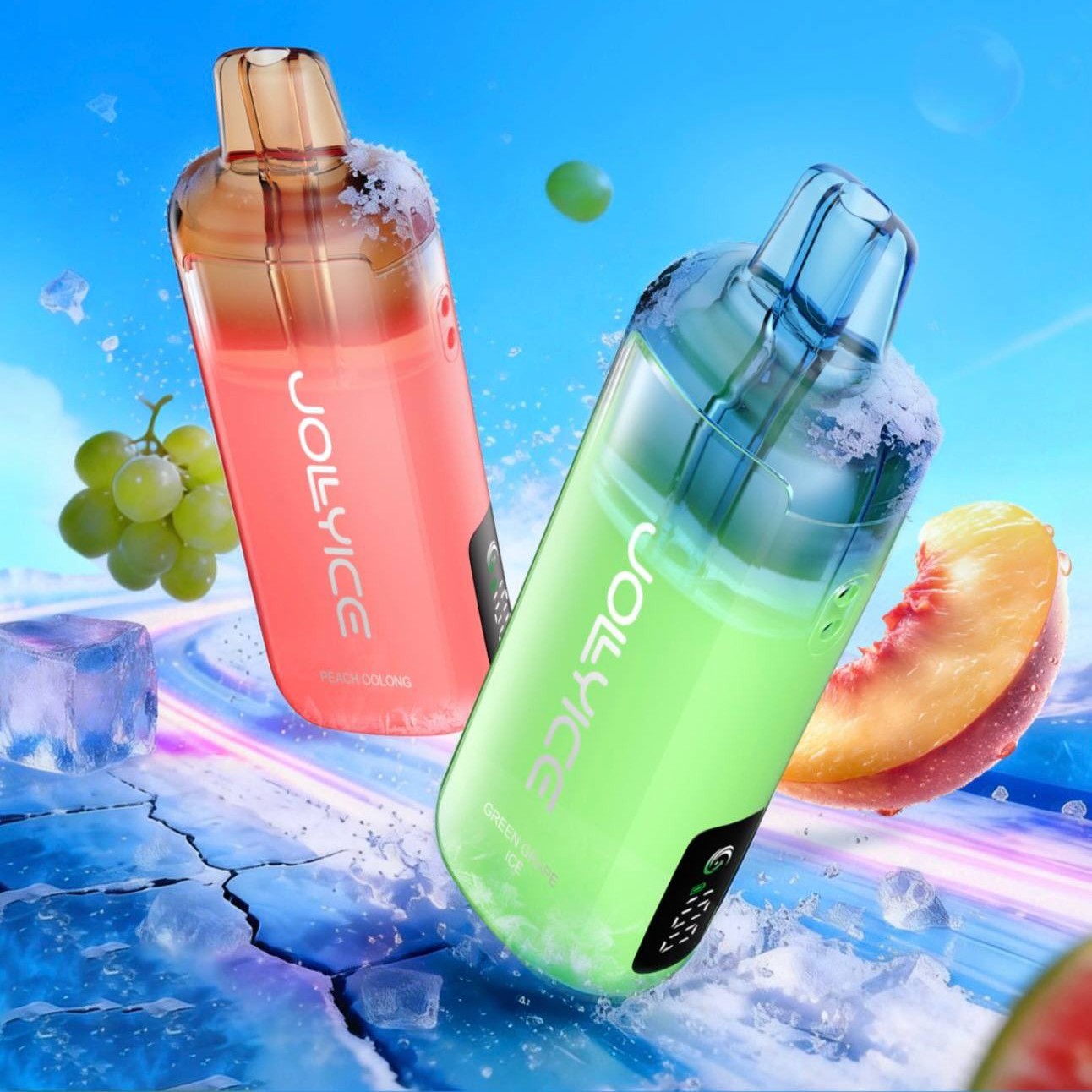 新冰爆 Jollyice 12000口一次性电子烟-品牌名全新升级，产品与旧款一致